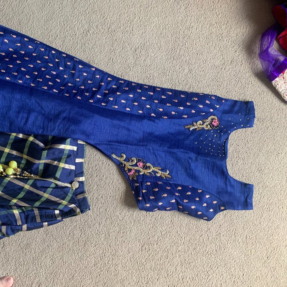 kids girls indowestern outfit